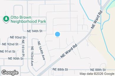Map image of the property - 9124 NE 167th Ct