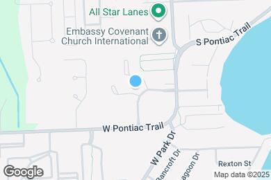 Map image of the property - Walled Lake Villa