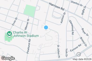 Map image of the property - 1825 Saint Julian Pl