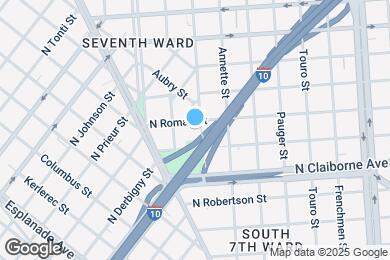 Map image of the property - 1732 Allen St