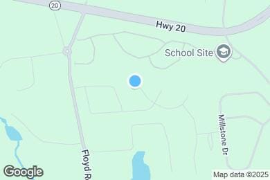 Map image of the property - 1161 Pebble Ridge Dr