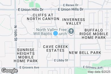 Map image of the property - 18202 N 19th St