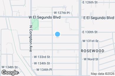 Map image of the property - 930 W 130th St