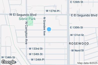 Map image of the property - 932 W 130th St