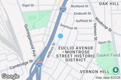 Map image of the property - 91 Ward St