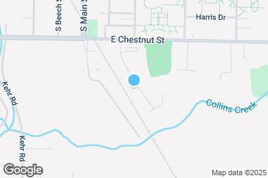 Map image of the property - 1020 Arrowhead Dr