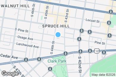 Map image of the property - 4326 Pine St