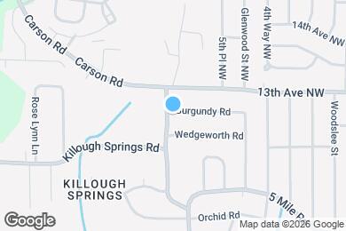 Map image of the property - 449 Burgundy Rd