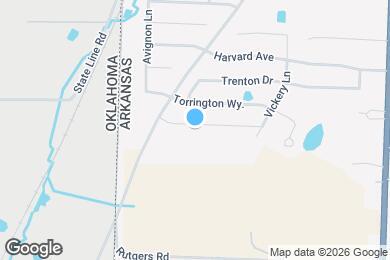 Map image of the property - 500 Ridge Point Dr