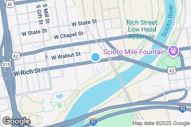 Map image of the property - 407 W Rich St