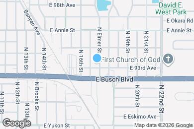 Map image of the property - 9304 N Elmer St