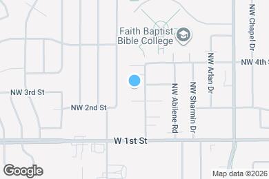 Map image of the property - 226 NW College Ave