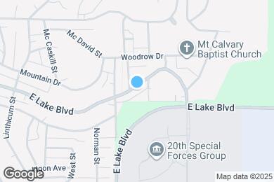 Map image of the property - 2033 E Lake Blvd