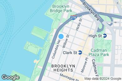 Map image of the property - FOUND Study Brooklyn Heights - Student/Intern