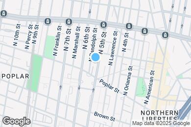 Map image of the property - 930 N 5th St