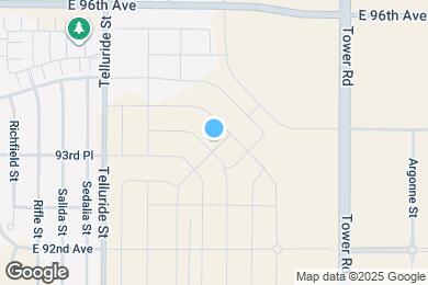 Map image of the property - 17951 E 94th Ave