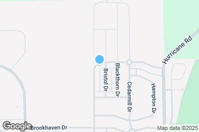 Map image of the property - 807 Brookshire Dr