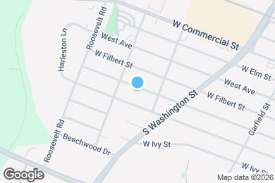 Map image of the property - 416 W Spruce St