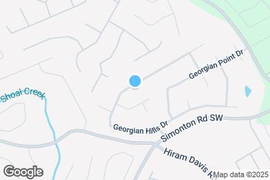 Map image of the property - 805 Georgian Hills Dr