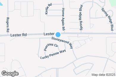 Map image of the property - 1451 Stoneywood Way