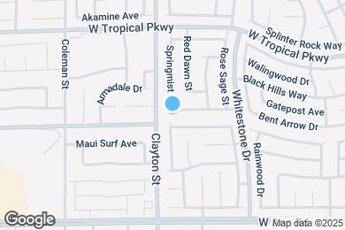 Map image of the property - 1933 Desert Sage Ave