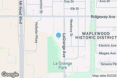 Map image of the property - 409 La Grange Ave