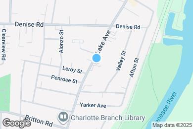 Map image of the property - 3774 Lake Ave