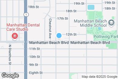 Map image of the property - 1311 Manhattan Beach Blvd