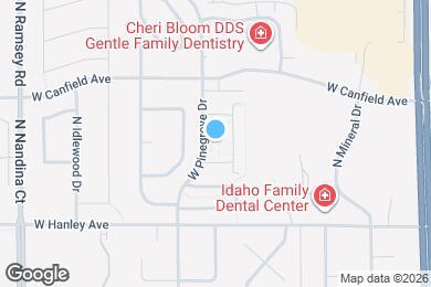 Map image of the property - 6601 N Spurwing Loop