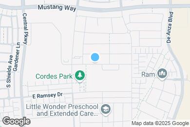 Map image of the property - 261 E Beatrice Ave