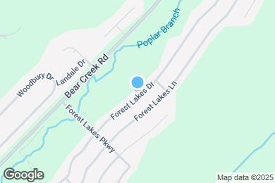 Map image of the property - 542 Forest Lakes Dr
