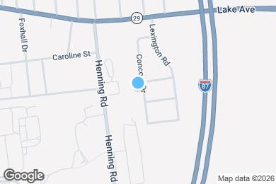 Map image of the property - 23 Concord Dr