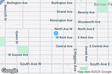 Map image of the property - 236 W Kent Ave