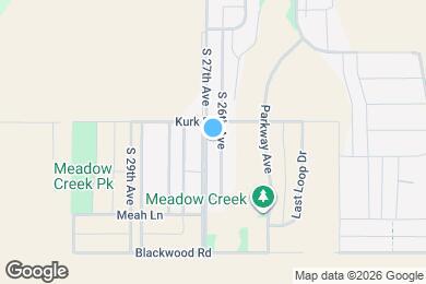 Map image of the property - 3319 S 26th Ave