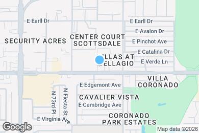 Map image of the property - 7502 E Thomas Rd