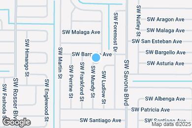 Map image of the property - 3309 SW Mundy St