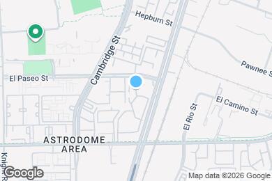 Map image of the property - 2120 El Paseo St