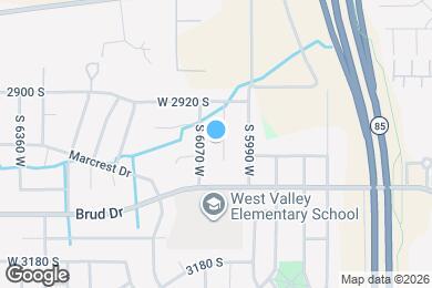 Map image of the property - 2986 S 6030 W
