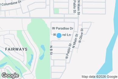 Map image of the property - 11822 W Poinsettia Dr