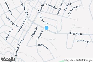 Map image of the property - 400 Brierly Ln
