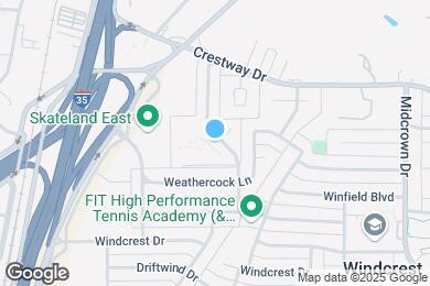 Map image of the property - CrestWind Townhomes and Apartments