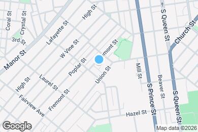 Map image of the property - 520 Fremont St