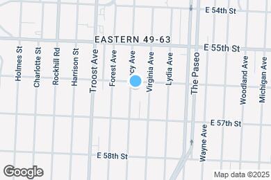 Map image of the property - 5607 Tracy Ave