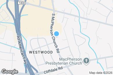 Map image of the property - 209 S McPherson Church Rd