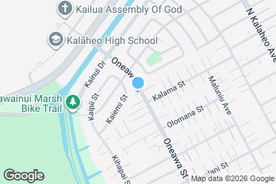 Map image of the property - 827A Oneawa St