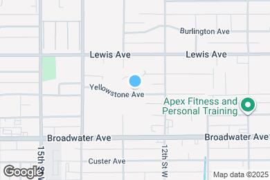 Map image of the property - 1273 Yellowstone Ave