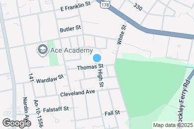Map image of the property - 517 Thomas St