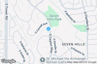 Map image of the property - 19090 E Columbia Pl