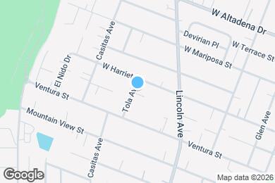 Map image of the property - 2800 Tola Ave