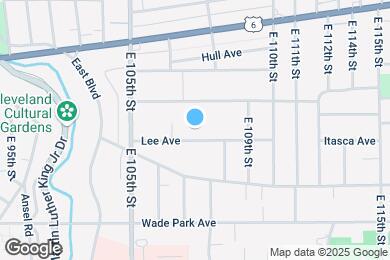 Map image of the property - 10713 Lee Ave